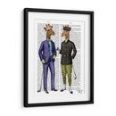 Jirafas De Golf - Fab Funky | Cuadro decorativo de Canvas Lab