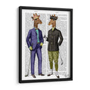 Jirafas De Golf - Fab Funky | Cuadro decorativo de Canvas Lab