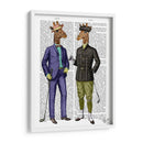 Jirafas De Golf - Fab Funky | Cuadro decorativo de Canvas Lab