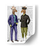 Jirafas De Golf - Fab Funky | Cuadro decorativo de Canvas Lab