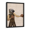 Retrato Bulldog De Boxeo - Fab Funky | Cuadro decorativo de Canvas Lab