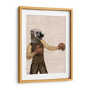 Retrato Bulldog De Boxeo - Fab Funky | Cuadro decorativo de Canvas Lab