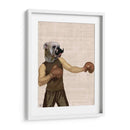 Retrato Bulldog De Boxeo - Fab Funky | Cuadro decorativo de Canvas Lab