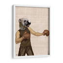 Retrato Bulldog De Boxeo - Fab Funky | Cuadro decorativo de Canvas Lab