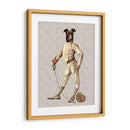 Greyhound Fencer En Crema Llena - Fab Funky | Cuadro decorativo de Canvas Lab