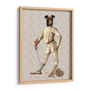 Greyhound Fencer En Crema Llena - Fab Funky | Cuadro decorativo de Canvas Lab