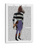 Carrera De Caballos Jockey Completo - Fab Funky | Cuadro decorativo de Canvas Lab