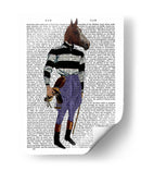 Carrera De Caballos Jockey Completo - Fab Funky | Cuadro decorativo de Canvas Lab