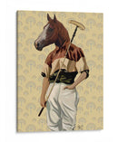Retrato De Caballo Polo - Fab Funky | Cuadro decorativo de Canvas Lab