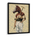 Retrato De Caballo Polo - Fab Funky | Cuadro decorativo de Canvas Lab