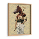 Retrato De Caballo Polo - Fab Funky | Cuadro decorativo de Canvas Lab
