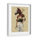 Retrato De Caballo Polo - Fab Funky | Cuadro decorativo de Canvas Lab