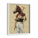 Retrato De Caballo Polo - Fab Funky | Cuadro decorativo de Canvas Lab