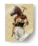 Retrato De Caballo Polo - Fab Funky | Cuadro decorativo de Canvas Lab