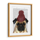 Pug Snug - Fab Funky | Cuadro decorativo de Canvas Lab