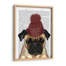 Pug Snug - Fab Funky | Cuadro decorativo de Canvas Lab