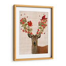 Aves De Ciervos Y Amor - Fab Funky | Cuadro decorativo de Canvas Lab