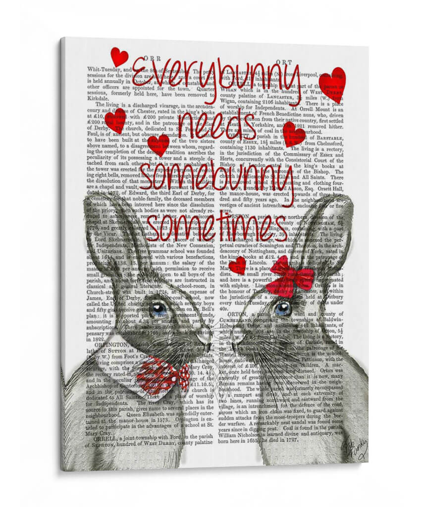 Everybunny - Fab Funky | Cuadro decorativo de Canvas Lab