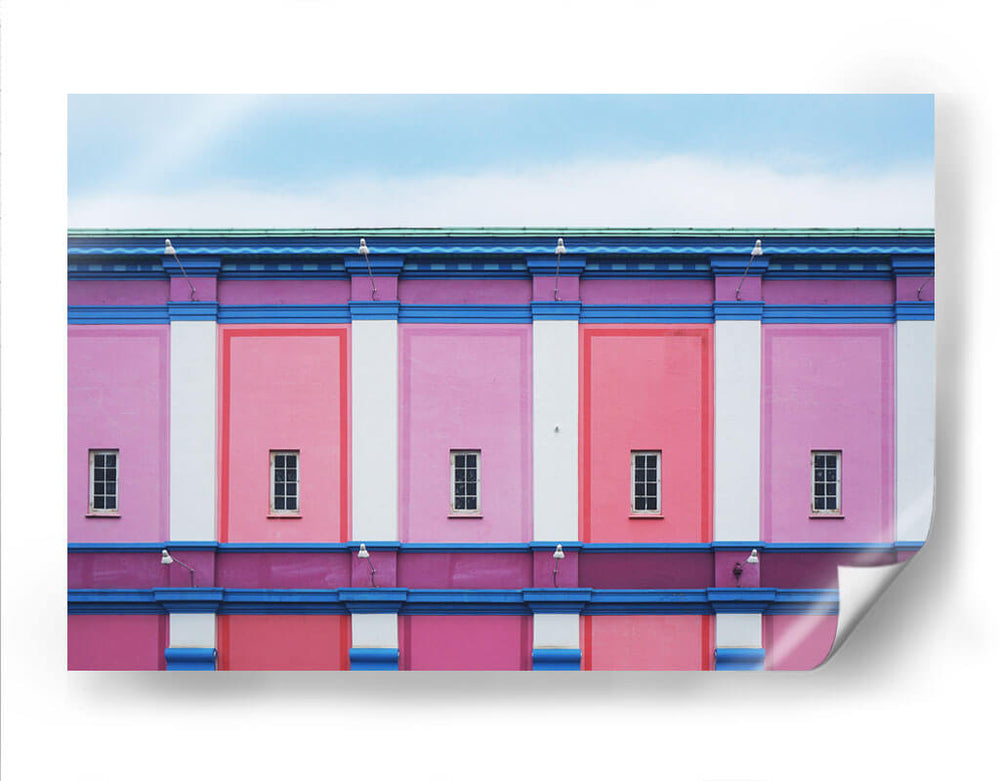 Ventanas rosas | Cuadro decorativo de Canvas Lab