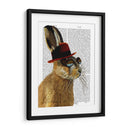 Steampunk Hare Con Bombín - Fab Funky | Cuadro decorativo de Canvas Lab
