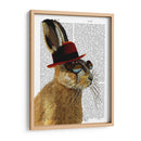 Steampunk Hare Con Bombín - Fab Funky | Cuadro decorativo de Canvas Lab