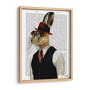Horatio Hare En Chaleco Periódico - Fab Funky | Cuadro decorativo de Canvas Lab