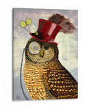 Búho Con Sombrero De Copa - Fab Funky | Cuadro decorativo de Canvas Lab