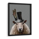 Stamepunk Ovejas - Fab Funky | Cuadro decorativo de Canvas Lab