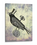 Steampunk Crow - Fab Funky | Cuadro decorativo de Canvas Lab