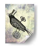 Steampunk Crow - Fab Funky | Cuadro decorativo de Canvas Lab