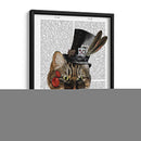Phileas Feline Steampunk Gato Y Sombrero De Copa - Fab Funky | Cuadro decorativo de Canvas Lab