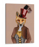 Vivienne Steampunk Fox - Fab Funky | Cuadro decorativo de Canvas Lab