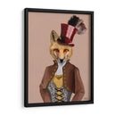 Vivienne Steampunk Fox - Fab Funky | Cuadro decorativo de Canvas Lab