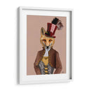 Vivienne Steampunk Fox - Fab Funky | Cuadro decorativo de Canvas Lab