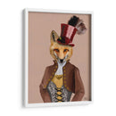 Vivienne Steampunk Fox - Fab Funky | Cuadro decorativo de Canvas Lab