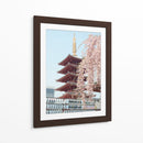 Vistazo a Asakusa | Cuadro decorativo de Canvas Lab