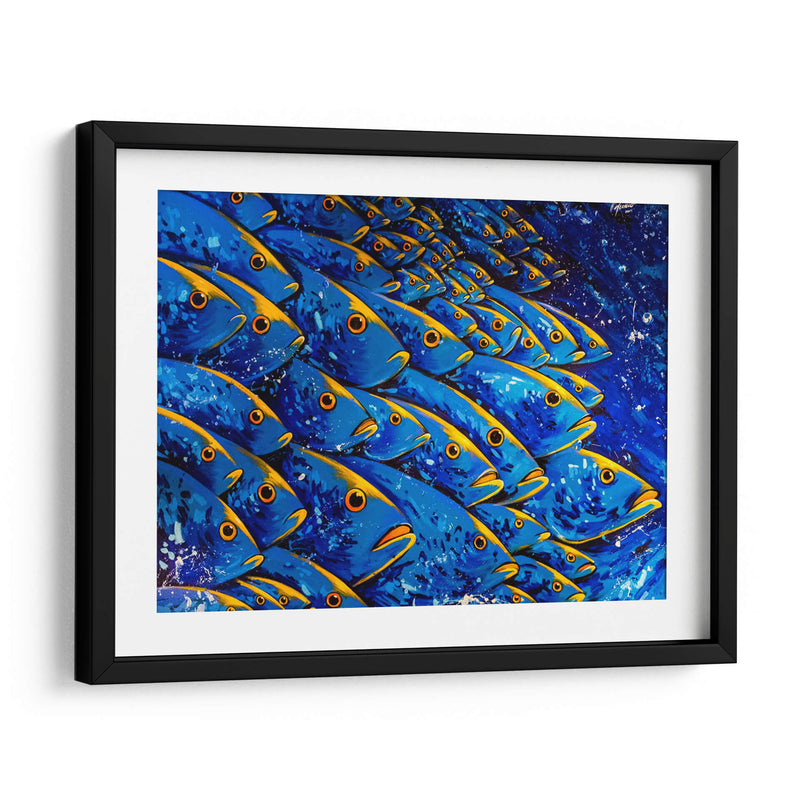 Viviendo en aguas azules | Cuadro decorativo de Canvas Lab