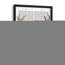 Ciervos Con Sombrero De Copa Rojo Y Bigote - Fab Funky | Cuadro decorativo de Canvas Lab