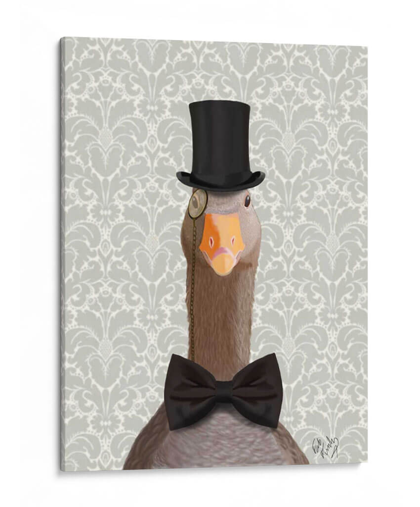 Ganso Distinguido - Fab Funky | Cuadro decorativo de Canvas Lab