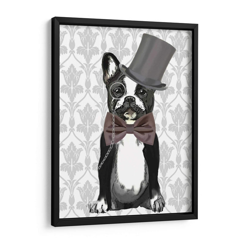 Monsieur Bulldog - Fab Funky | Cuadro decorativo de Canvas Lab