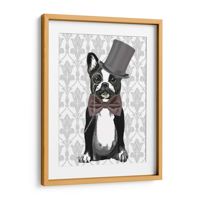 Monsieur Bulldog - Fab Funky | Cuadro decorativo de Canvas Lab