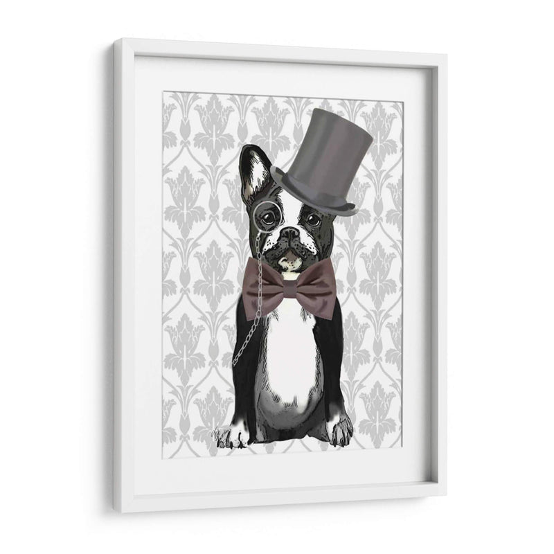 Monsieur Bulldog - Fab Funky | Cuadro decorativo de Canvas Lab