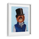 Orangután En El Sombrero De Copa - Fab Funky | Cuadro decorativo de Canvas Lab