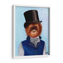 Orangután En El Sombrero De Copa - Fab Funky | Cuadro decorativo de Canvas Lab