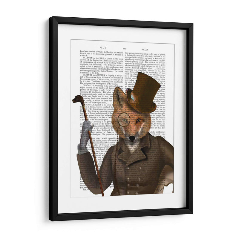 El Bounder Fox Print - Fab Funky | Cuadro decorativo de Canvas Lab