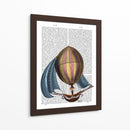 Airestructura Con Velas Azules. - Fab Funky | Cuadro decorativo de Canvas Lab