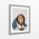 Airestructura Con Velas Azules. - Fab Funky | Cuadro decorativo de Canvas Lab
