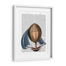 Airestructura Con Velas Azules. - Fab Funky | Cuadro decorativo de Canvas Lab