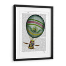 Globo De Aire Caliente Azul Claro - Fab Funky | Cuadro decorativo de Canvas Lab