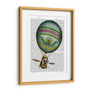 Globo De Aire Caliente Azul Claro - Fab Funky | Cuadro decorativo de Canvas Lab